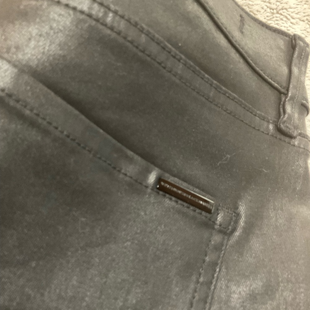 White House Black Market High-Rise Black Skinny Pants - Picture 4 of 6